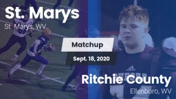Matchup: St. Marys vs. Ritchie County  2020