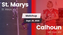 Matchup: St. Marys vs. Calhoun  2020