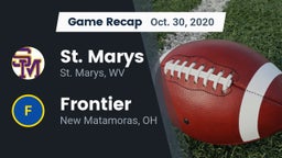 Recap: St. Marys  vs. Frontier  2020