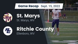 Recap: St. Marys  vs. Ritchie County  2022