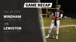 Recap: Windham  vs. Lewiston  2016