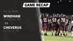 Recap: Windham  vs. Cheverus  2016