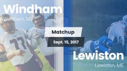 Matchup: Windham vs. Lewiston  2017