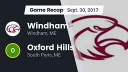 Recap: Windham  vs. Oxford Hills  2017