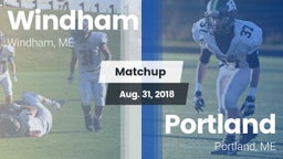 Matchup: Windham vs. Portland  2018