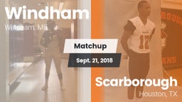 Matchup: Windham vs. Scarborough  2018