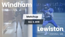 Matchup: Windham vs. Lewiston  2018