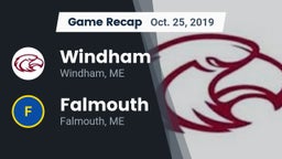 Recap: Windham  vs. Falmouth  2019