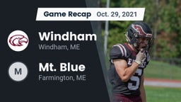 Recap: Windham  vs. Mt. Blue  2021