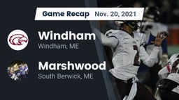 Recap: Windham  vs. Marshwood  2021