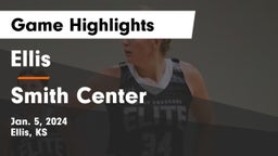 Ellis  vs Smith Center  Game Highlights - Jan. 5, 2024