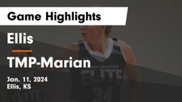 Ellis  vs TMP-Marian  Game Highlights - Jan. 11, 2024