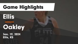 Ellis  vs Oakley Game Highlights - Jan. 19, 2024