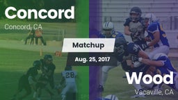 Matchup: Concord  vs. Wood  2017