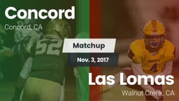 Matchup: Concord  vs. Las Lomas  2017