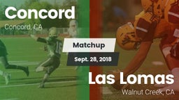 Matchup: Concord  vs. Las Lomas  2018