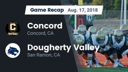 Recap: Concord  vs. Dougherty Valley  2018