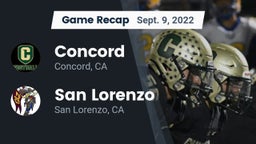Recap: Concord  vs. San Lorenzo  2022