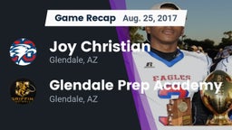 Recap: Joy Christian  vs. Glendale Prep Academy  2017