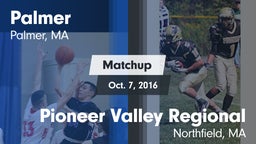 Matchup: Palmer vs. Pioneer Valley Regional  2016