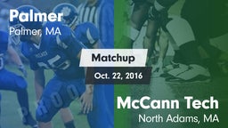 Matchup: Palmer vs. McCann Tech  2016