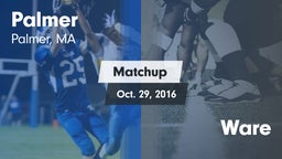 Matchup: Palmer vs. Ware  2016