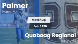 Matchup: Palmer vs. Quaboag Regional  2016