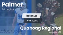 Matchup: Palmer vs. Quaboag Regional  2017