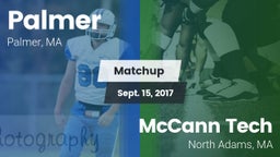 Matchup: Palmer vs. McCann Tech  2017