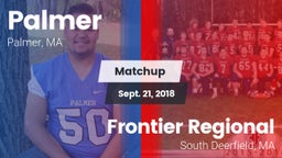 Matchup: Palmer vs. Frontier Regional  2018