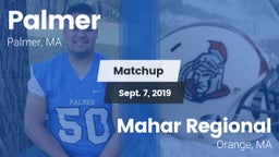 Matchup: Palmer vs. Mahar Regional  2019