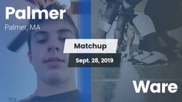 Matchup: Palmer vs. Ware 2019