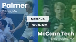 Matchup: Palmer vs. McCann Tech  2019