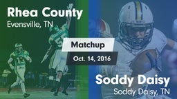 Matchup: Rhea County vs. Soddy Daisy  2016