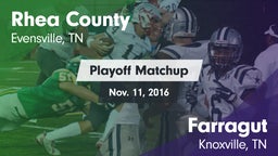 Matchup: Rhea County vs. Farragut  2016