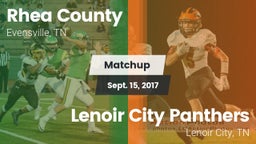 Matchup: Rhea County vs. Lenoir City Panthers 2017