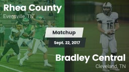 Matchup: Rhea County vs. Bradley Central  2017