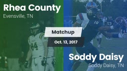 Matchup: Rhea County vs. Soddy Daisy  2017