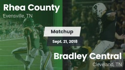 Matchup: Rhea County vs. Bradley Central  2018
