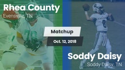 Matchup: Rhea County vs. Soddy Daisy  2018