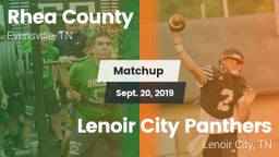 Matchup: Rhea County vs. Lenoir City Panthers 2019