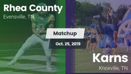 Matchup: Rhea County vs. Karns  2019