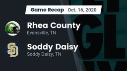 Recap: Rhea County  vs. Soddy Daisy  2020