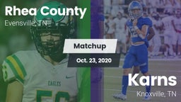 Matchup: Rhea County vs. Karns  2020