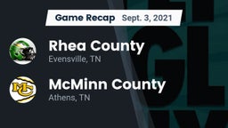 Recap: Rhea County  vs. McMinn County  2021