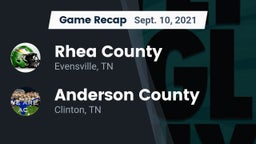 Recap: Rhea County  vs. Anderson County  2021