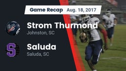 Recap: Strom Thurmond  vs. Saluda  2017
