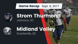 Recap: Strom Thurmond  vs. Midland Valley  2017