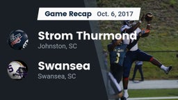 Recap: Strom Thurmond  vs. Swansea  2017