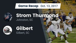 Recap: Strom Thurmond  vs. Gilbert  2017